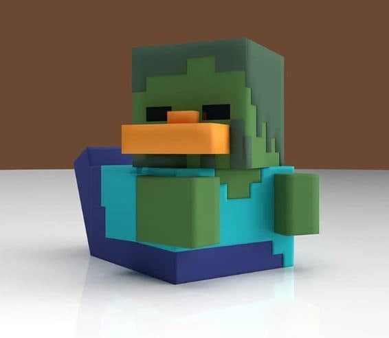 NUMSKULL - Minecraft Tubbz 1st ED Zombie - 5056280461838