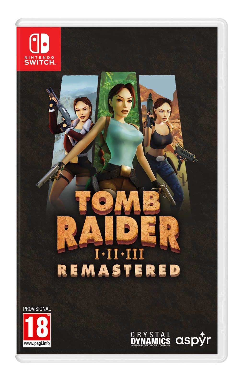 Tomb Raider I-III Remastered Starring Lara Croft - Cidiverte 5056635609618