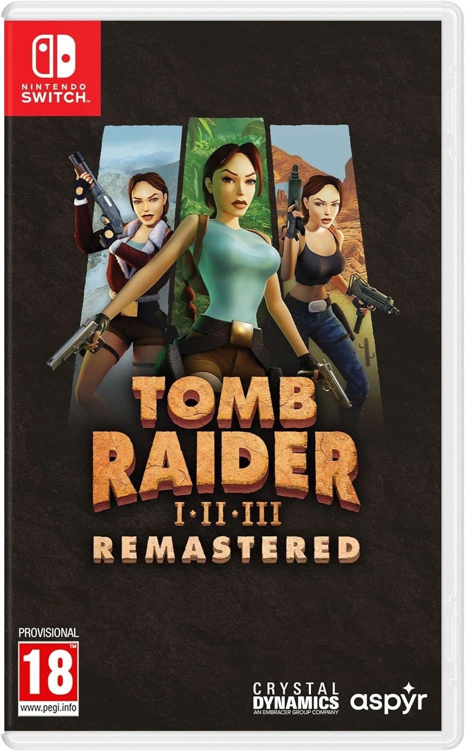 TOMB RAIDER I-III REMASTERED STARRING LARA CROFT - EU 5056635609687