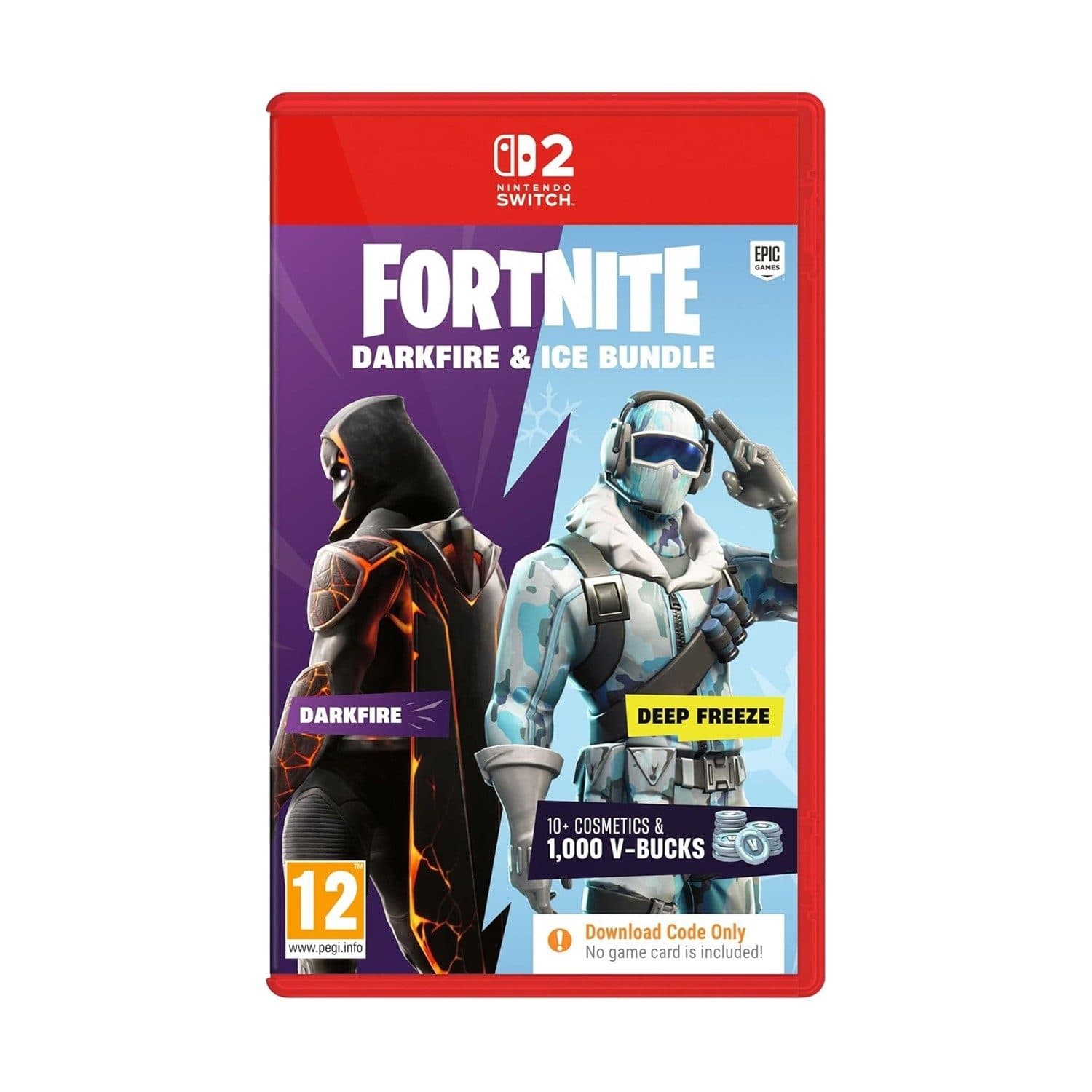 Fortnite - Darkfire & Ice Bundle (Code in a Box) EU - 5056635618313