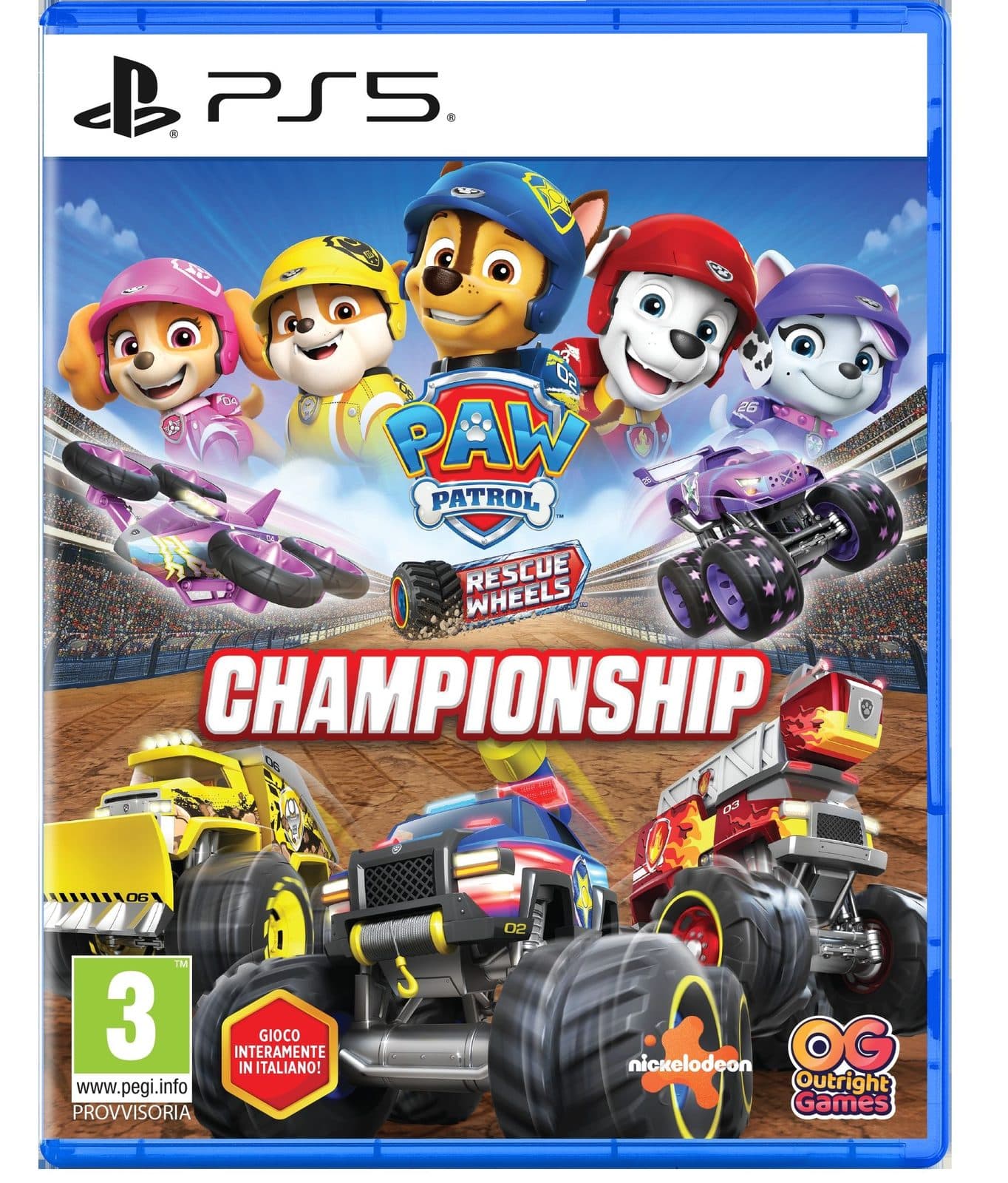 Paw Patrol Rescue Wheels: Championship - Namco Bandai 5061005356306