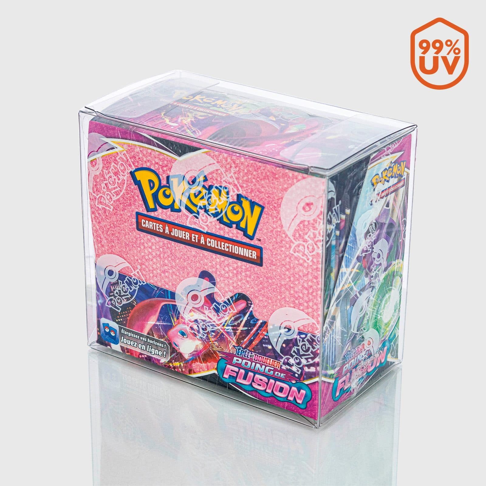 PHOENIX SHIELD Crystal Box Protec 99% UVR (X6) Pokemon Booster Box - 5412128695504