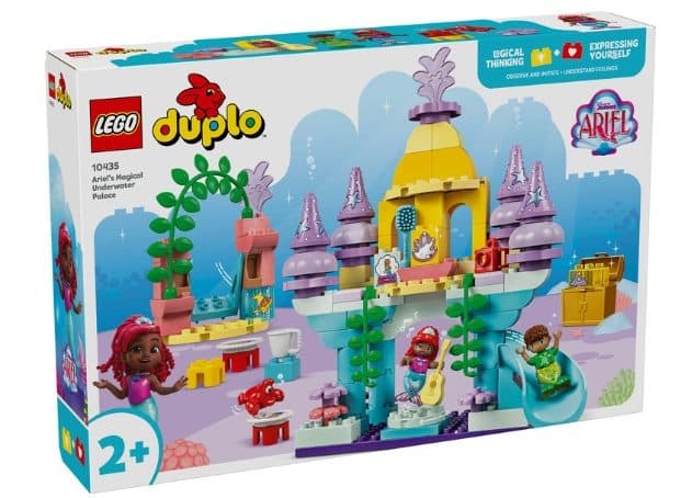 LEGO 10435 DISNEY - Il magico palazzo sottomarino di Ariel - 5702017583990