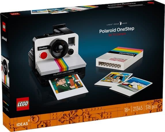 LEGO 21345 IDEAS - Fotocamera Polaroid OneStep SX-70 - 5702017599113