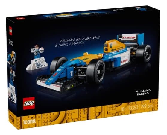 LEGO 10353 ICONS - Williams Racing FW14B e Nigel Mansell - 5702017815862