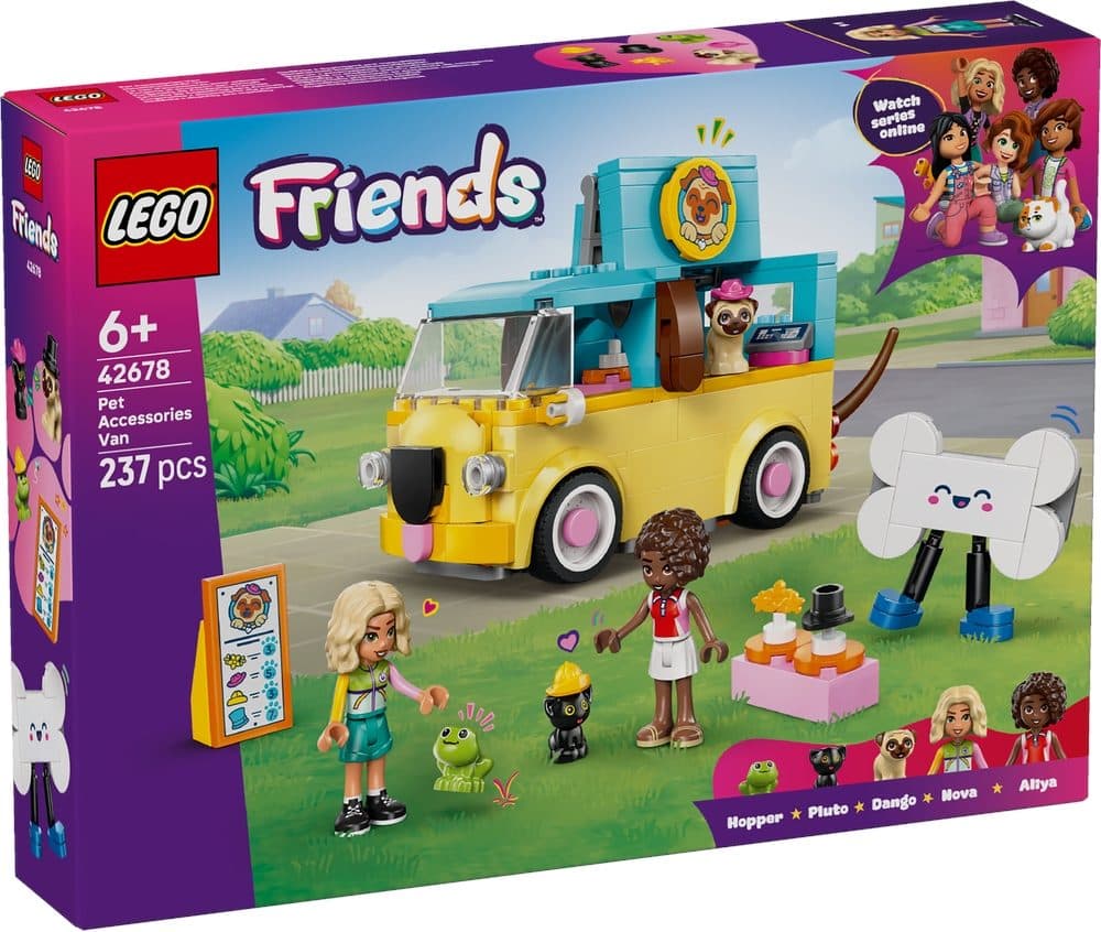 LEGO 42678 FRIENDS - Furgone di accessori per animali - 5702018054895