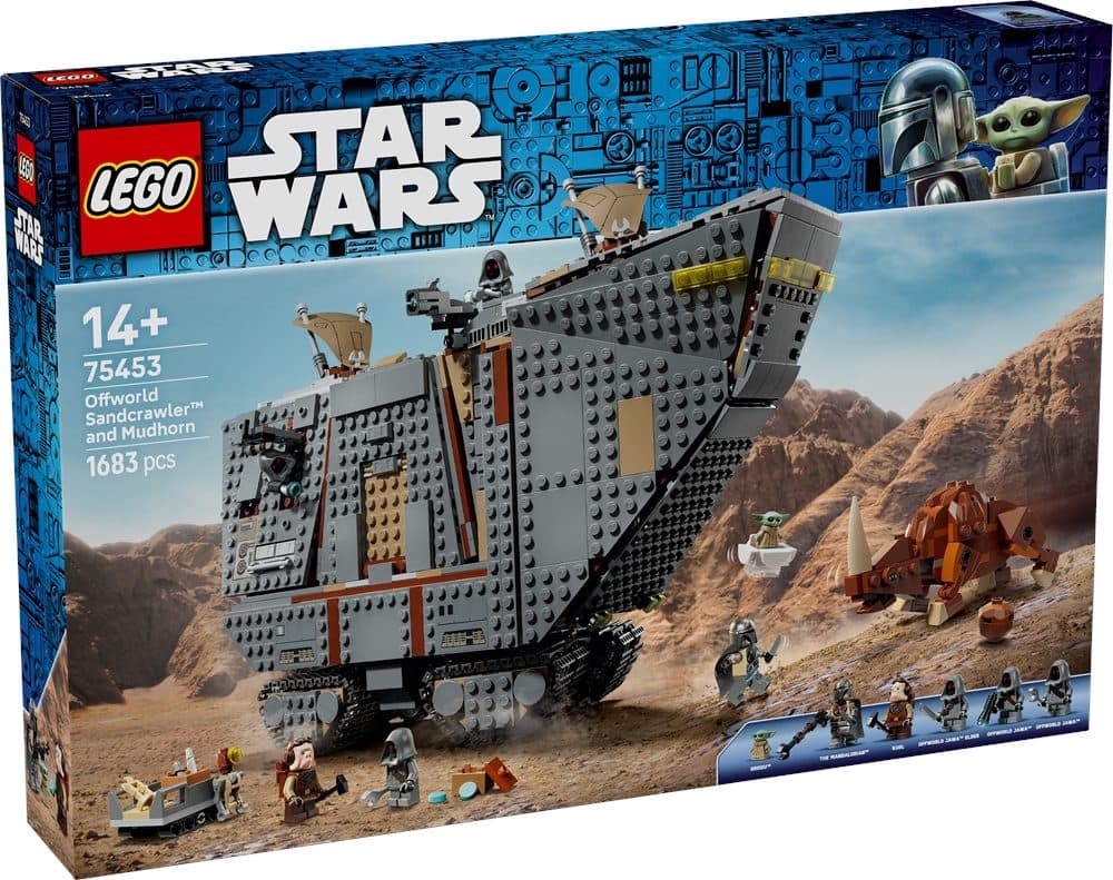 LEGO 75453 STAR WARS - Sandcrawler e Mudhorn Offworld - 5702018063101