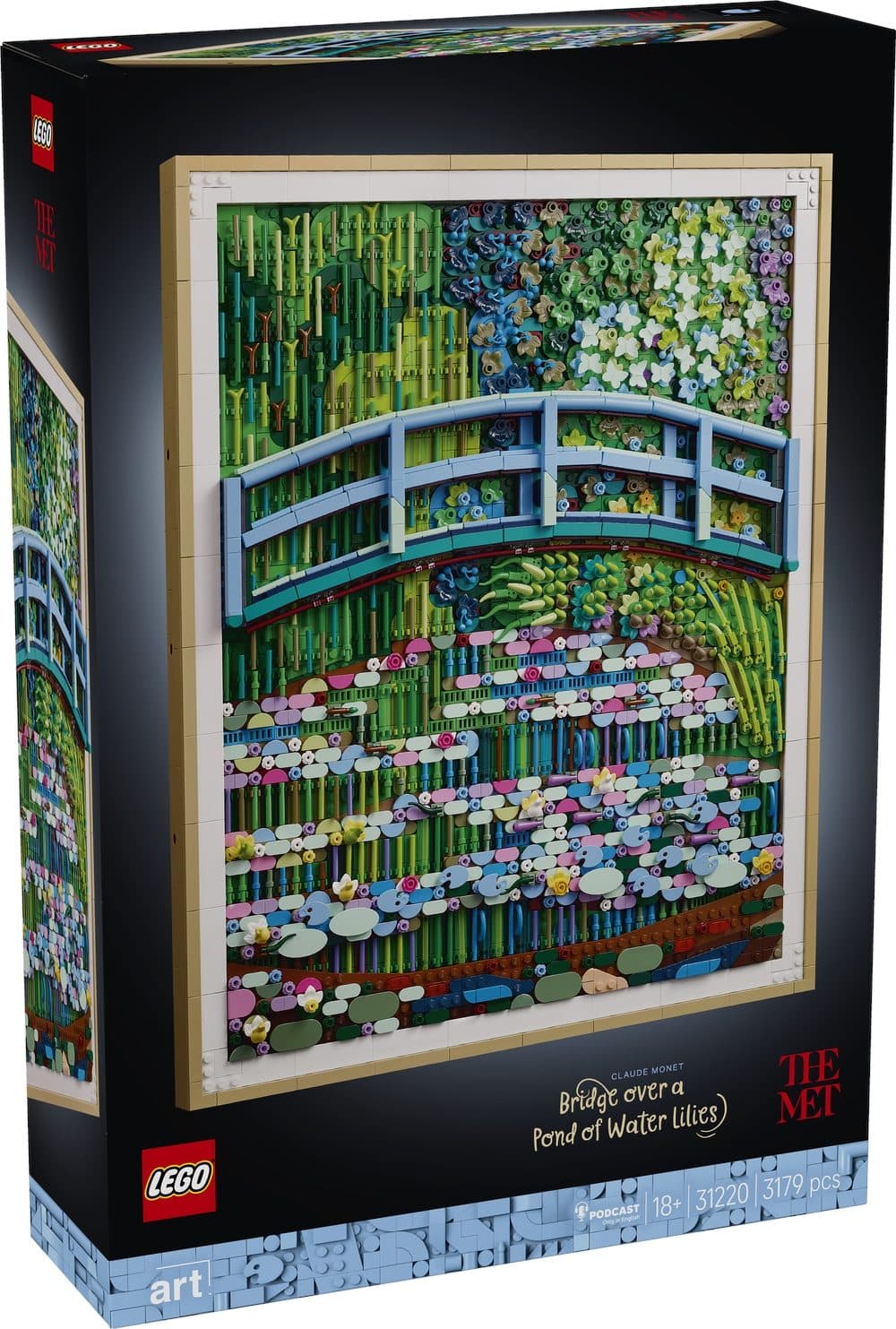 LEGO 31220 ART - Claude Monet: Lo stagno delle ninfee - 5702018066379