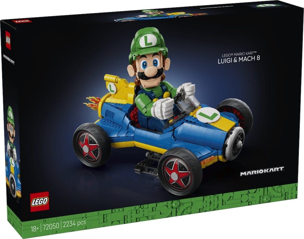 LEGO 72050 SUPER MARIO - Mario Kart: Luigi & Mach 8 - 5702018067529