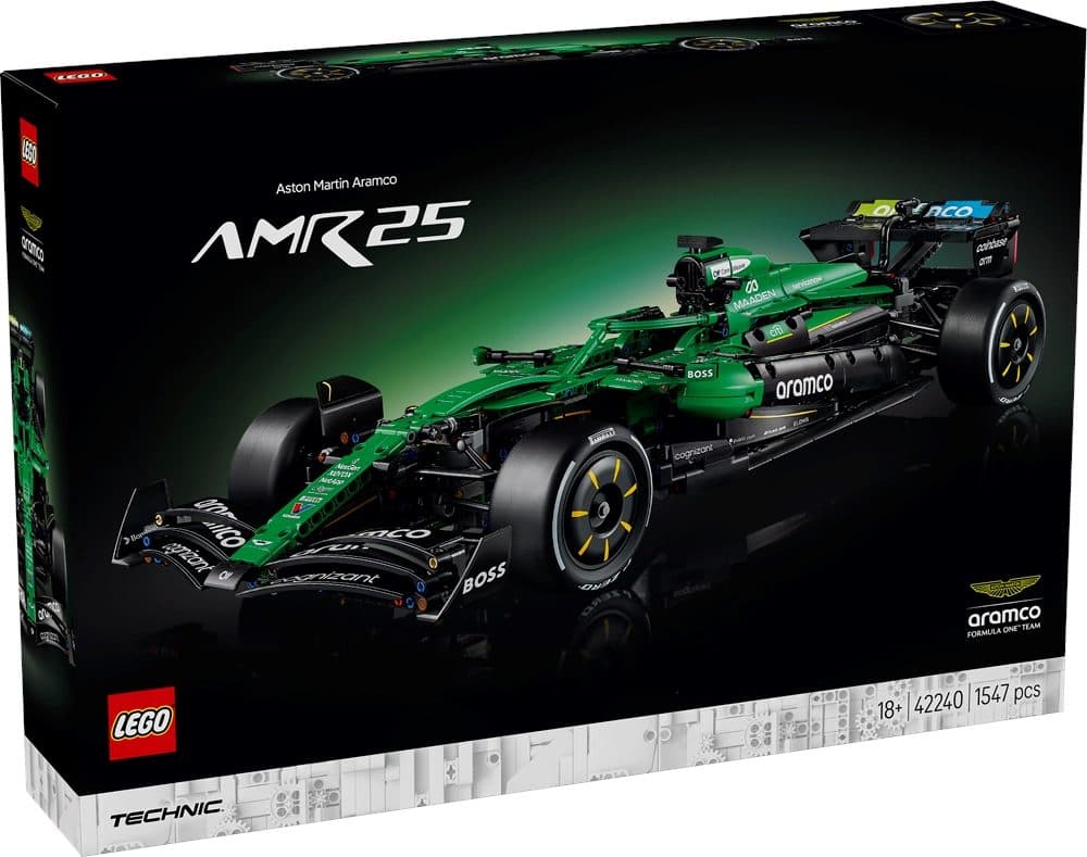 LEGO 42240 TECHNIC - Aston Martin Aramco AMR25 F1 Car - 5702018067796