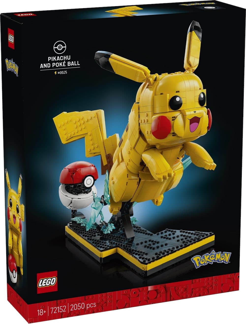 LEGO 72152 POKEMON - Pikachu e Poké Ball - 5702018069271