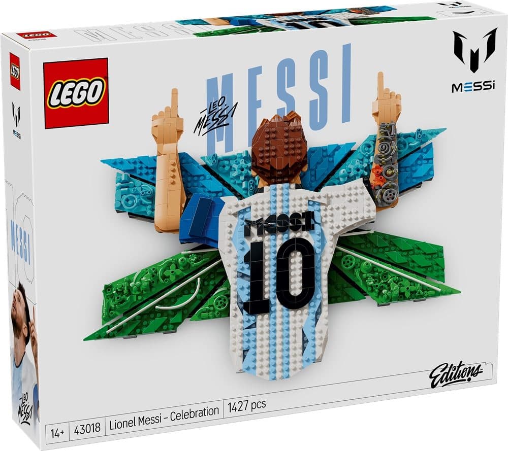 LEGO 43018 EDITIONS SPORTS - Lionel Messi - Celebrazione - 5702018069585