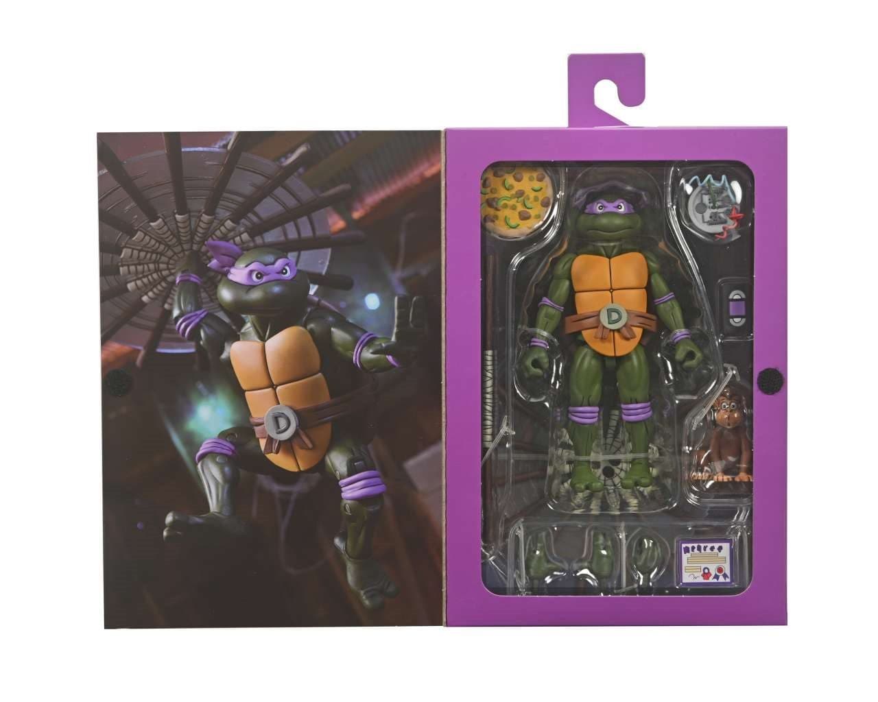 NECA - 100946 - Teenage Mutant Ninja Turtles Cartoon Ultimate Donatello Vhs - 634482543535