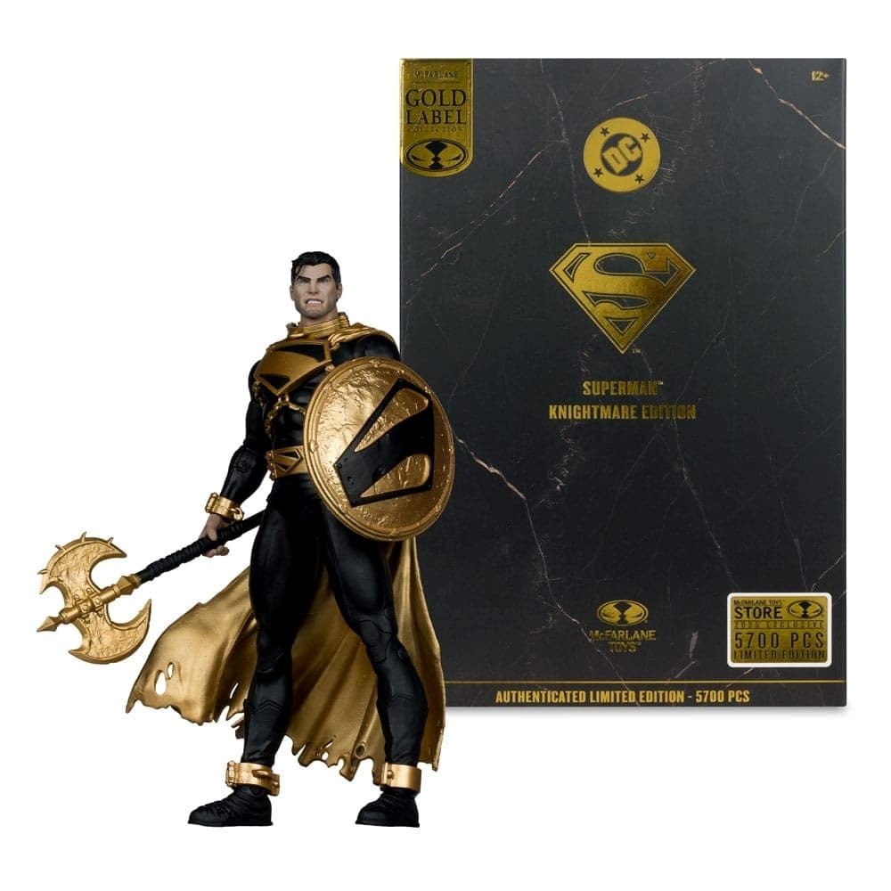 MCF17198 - DC Multiverse: Superman Action Figure (Future State) (Knightmare) (Gold Label) 18cm - Mcfarlane Toys 787926171983