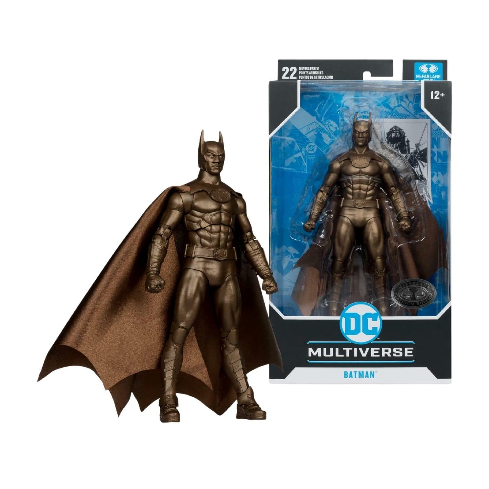 MCF17641 - DC Multiverse: Batman (1989) Action Figure Platinum Edition 18cm - Mcfarlane Toys 787926176414