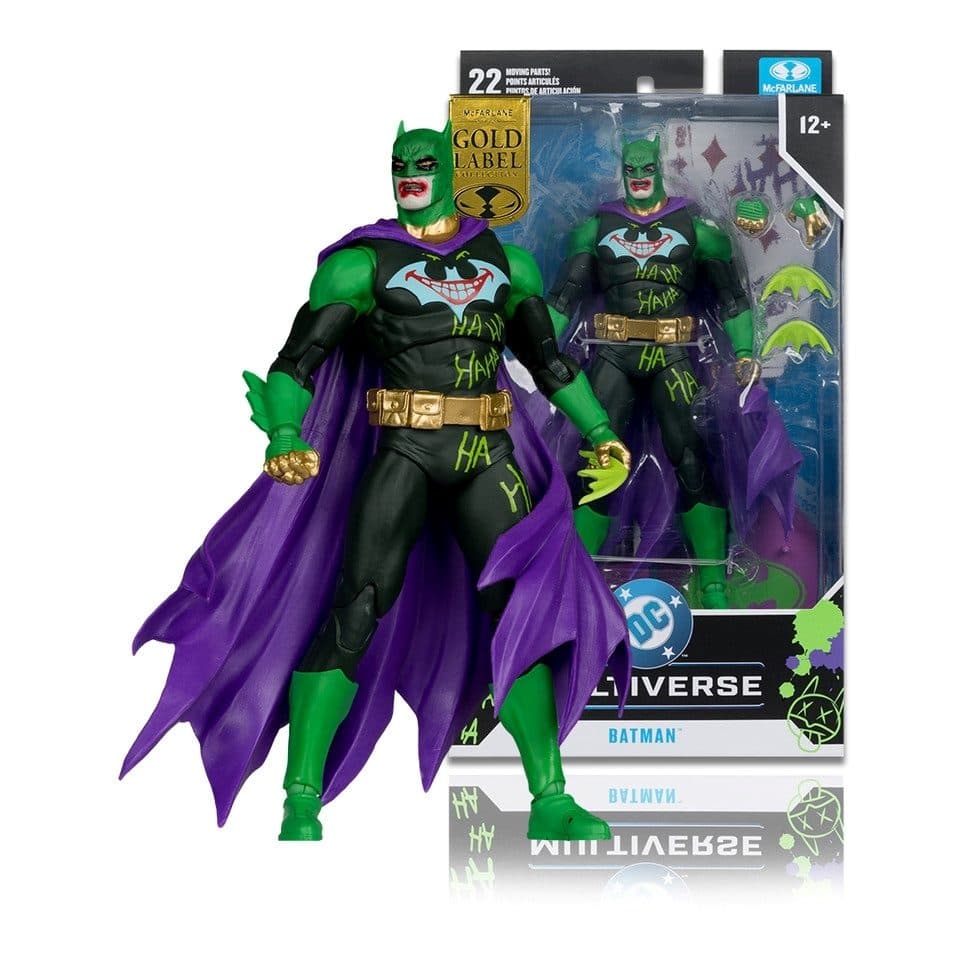 MCF17668 - DC Multiverse: Batman (Joker War) (Jokerized) Action Figure 18cm - Mcfarlane Toys 787926176681