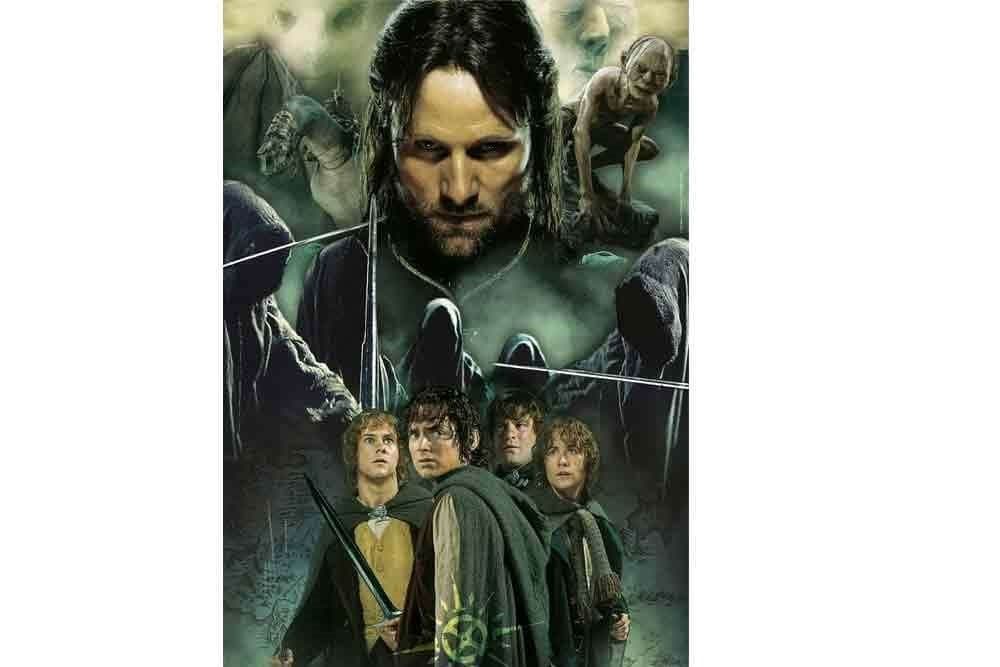 CLEMENTONI - 100463 - Lord Of The Rings Puzzle Collection - Weathertop - Jigsaw Puzzle 1000 Pezzi - GED 8005125399635