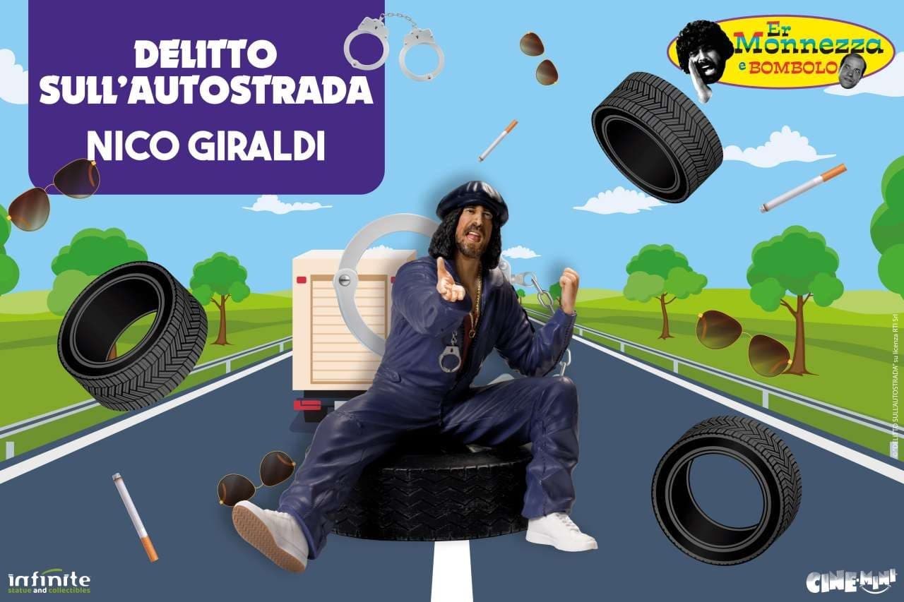 109681 - Nico giraldi delitto sull'autostrada cine-mini pvc - Infinite Statue 8033300431894