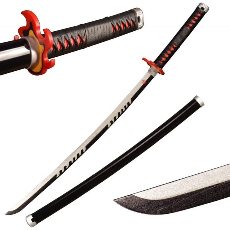 SH666D.55 - KATANA FANTASY - KATANA NERA - Med 8033622154860