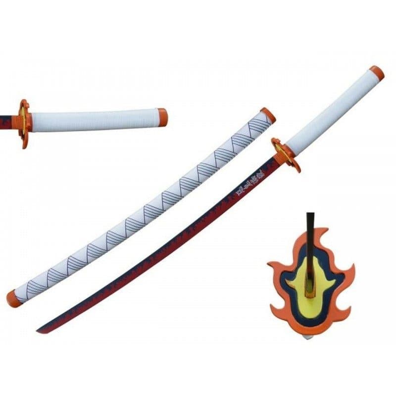 SH656D.55 - KATANA FANTASY 105CM. - KATANA BIANCA ROSSA - Med 8033622154877