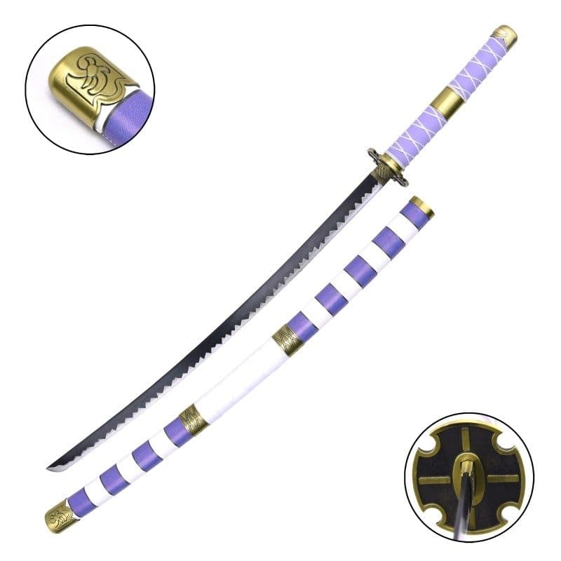 SH664/2.55 - Katana Bianca Viola - Med 8033622156284