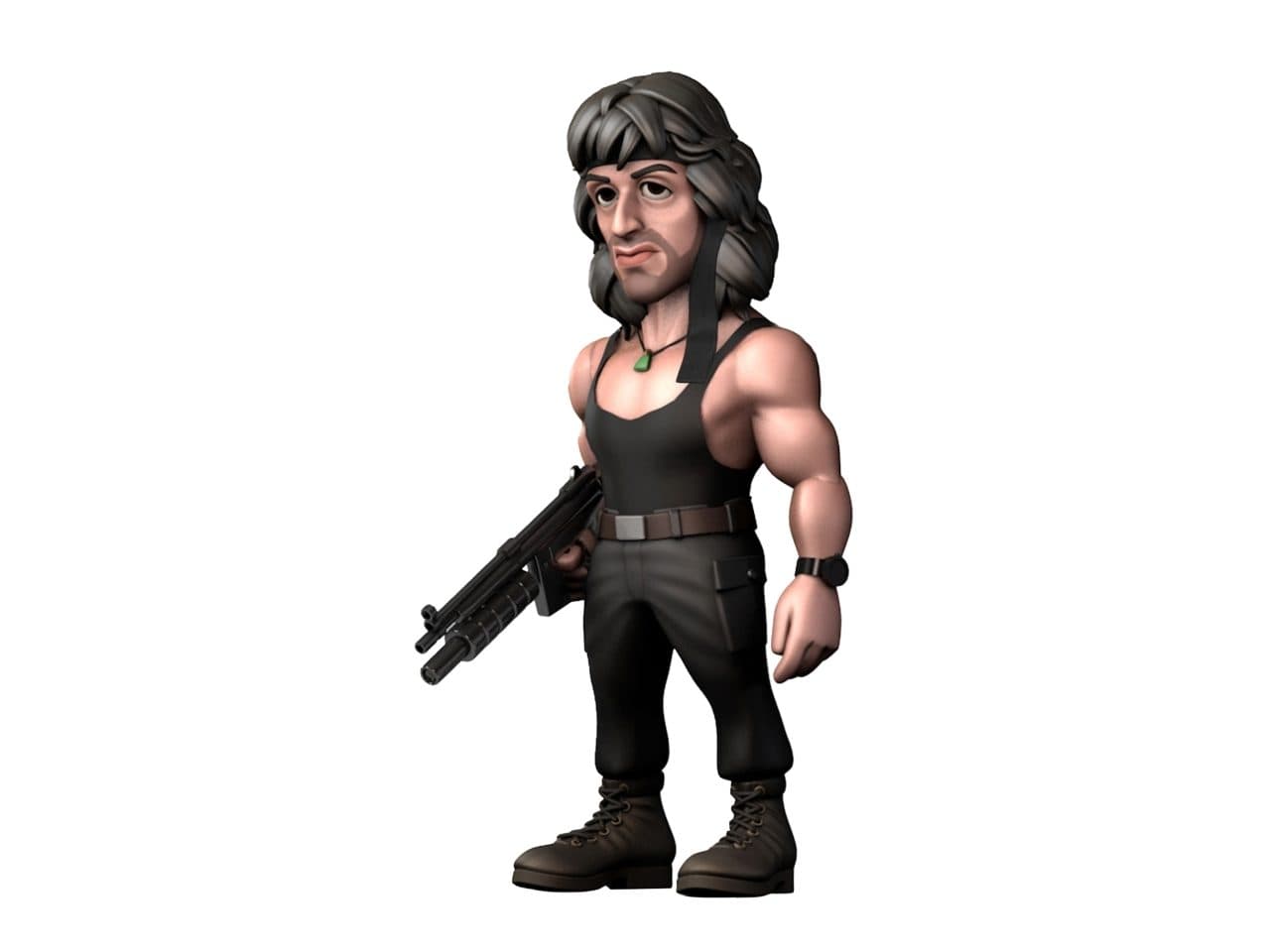 MINIX Collectible Figurines - Rambo w/T-shirt - 8033986574878