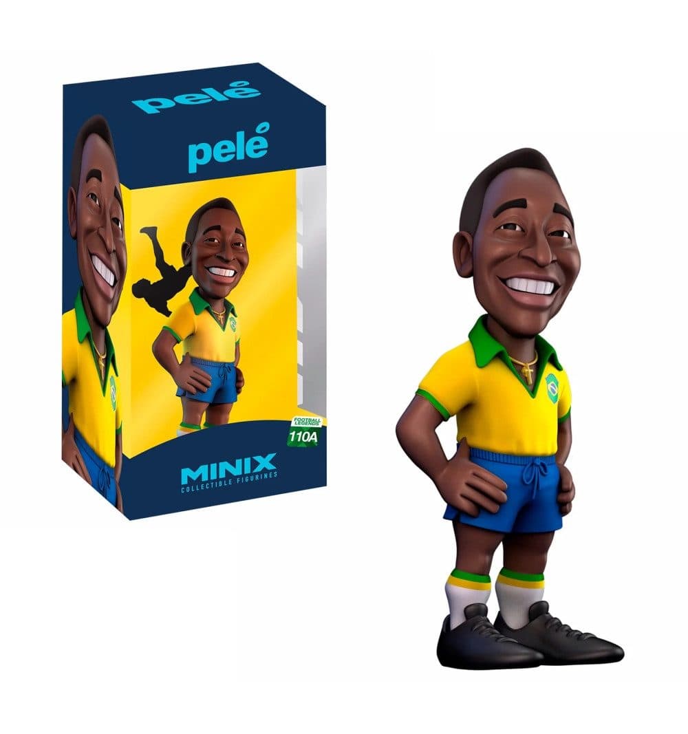 MINIX Collectible Figurines - Pelé - Brasile (DAMAGED BOX) - 8033986575257D