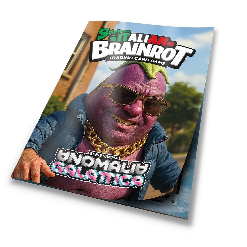SKIFIDOL Italian Brainrot Album Serie 3 Gamma Anomalia Galattica + bustina 7 carte Serie 3 Gamma - 8059388841394