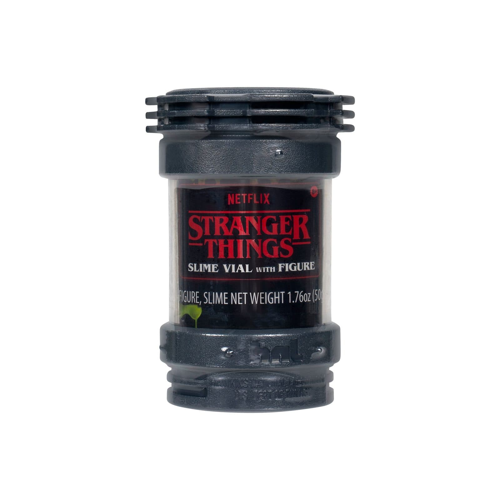 JAZWARES Stranger Things - Contenitore Slime & Personaggio 4,5cm (Assortito 12pz) - 8059571752551