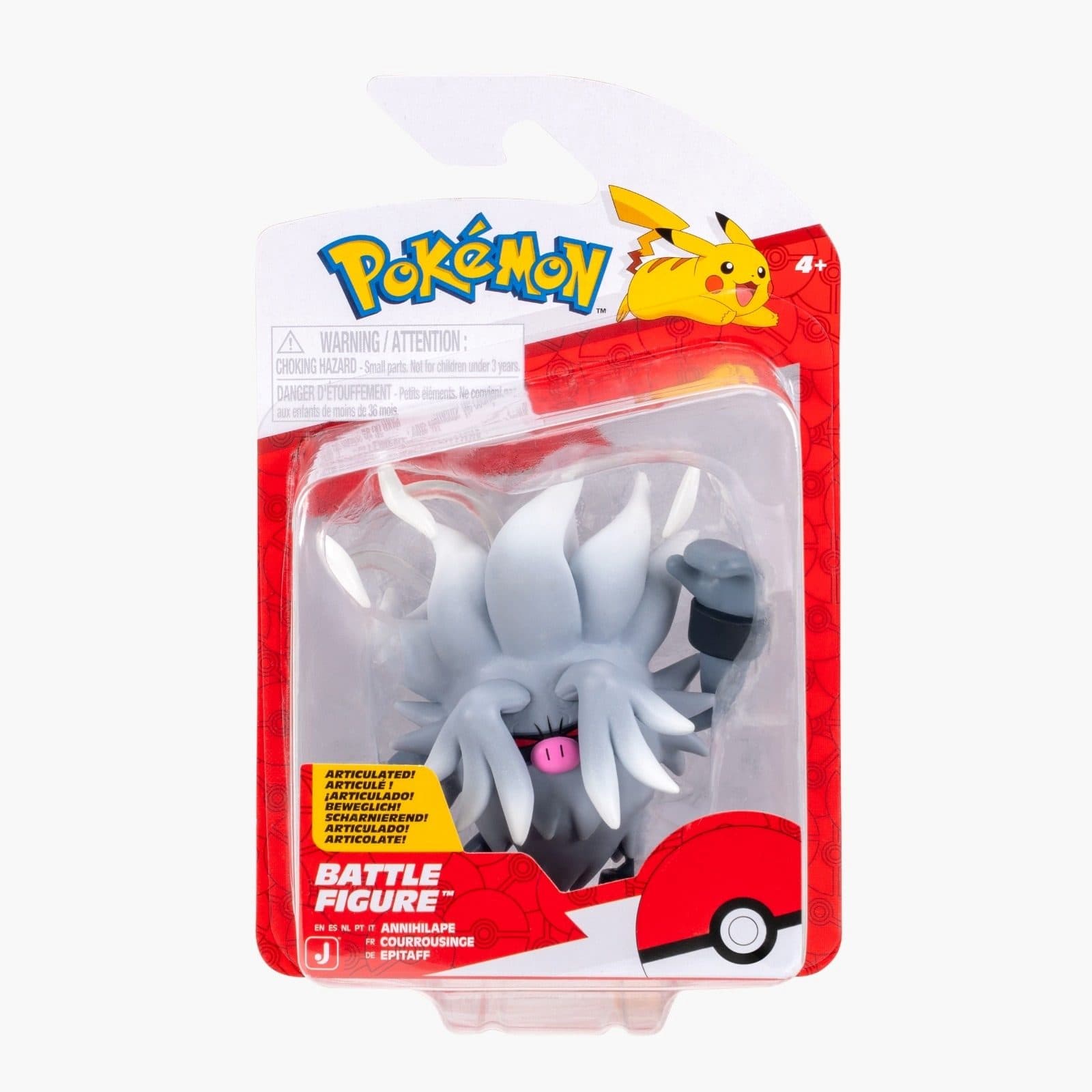 JAZWARES Battle Figure: Pokemon - Annihilape - 8059571754432