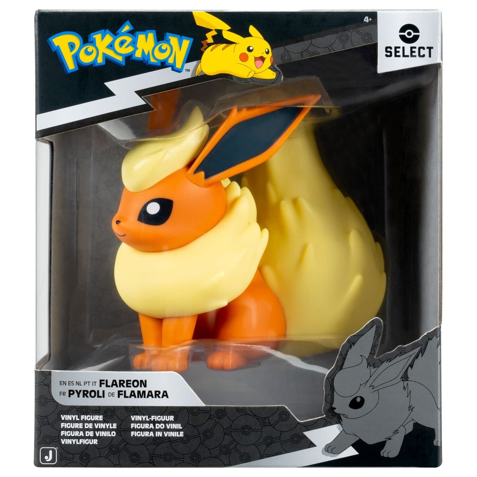 JAZWARES Select: Pokemon - Flareon 12cm - 8059571754685