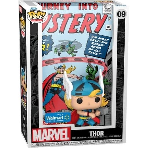 FUNKO POP Comics Covers: Marvel - 09 Thor (Exclusive) 9 cm (DAMAGED BOX) - 889698628150d