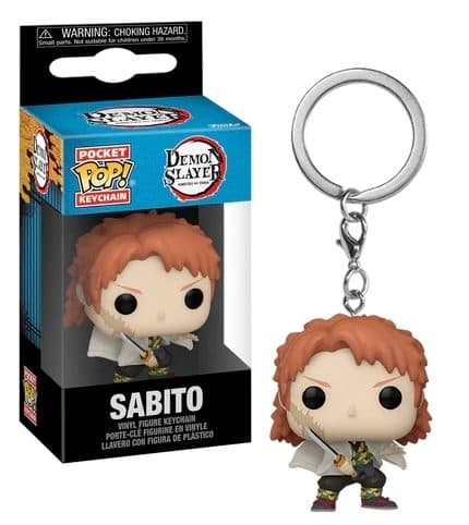 FUNKO POP Keychain Animation: Demon Slayer - Sabito (No Mask) - 889698726160