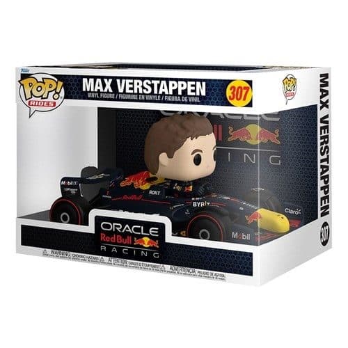 FUNKO POP Formula 1 - Rides Super Deluxe: Oracle Red Bull Racing - 307 Max Verstappen (DAMAGED BOX) - 889698726177D