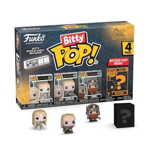 FUNKO POP Funko Bitty Pop! 4-Pack: The Lord of the Rings - Galadriel Vinyl Figures - 889698754576