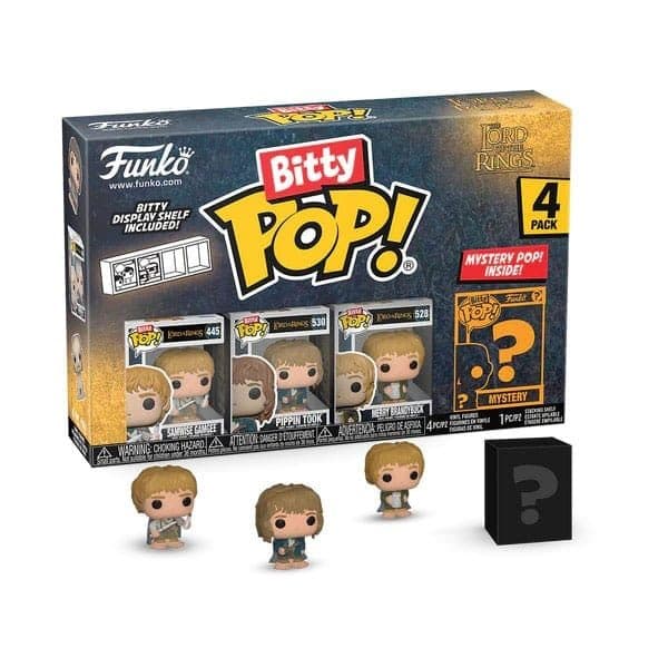 FUNKO POP Funko Bitty Pop! 4-Pack: The Lord of the Rings - Samwise Vinyl Figures - 889698754583