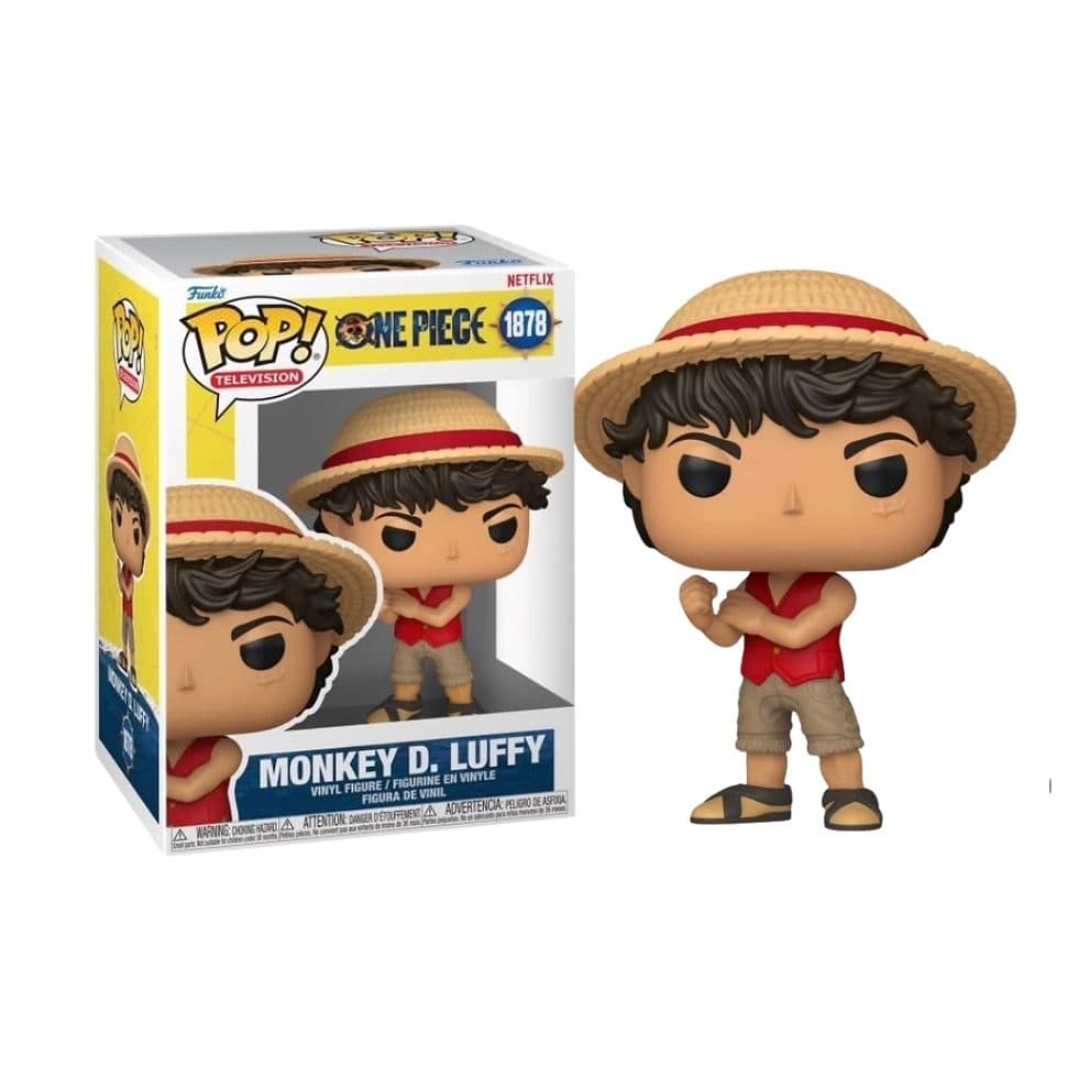 FUNKO POP Television: One Piece S1 - 1878 Monkey D. Luffy 9cm - 889698756655