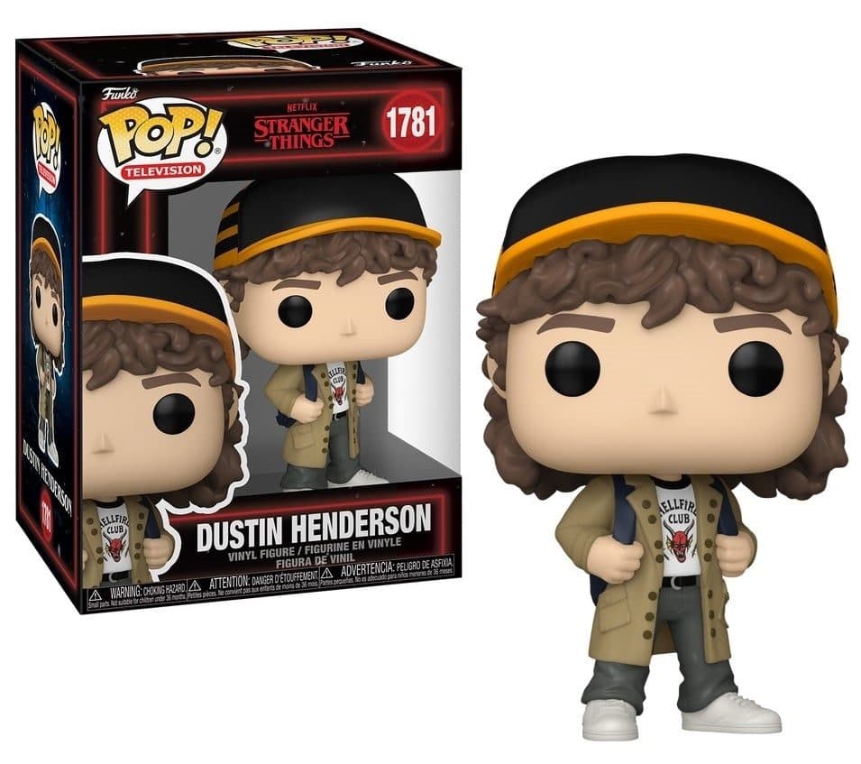 FUNKO POP Television: Stranger Things S5 - 1781 Dustin Henderson 9cm - 889698757515