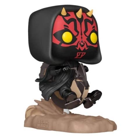 FUNKO POP Star Wars EP1 The Phantom Menace Anniversary - Rides Deluxe: Darth Maul on Bloodfin - 889698760140