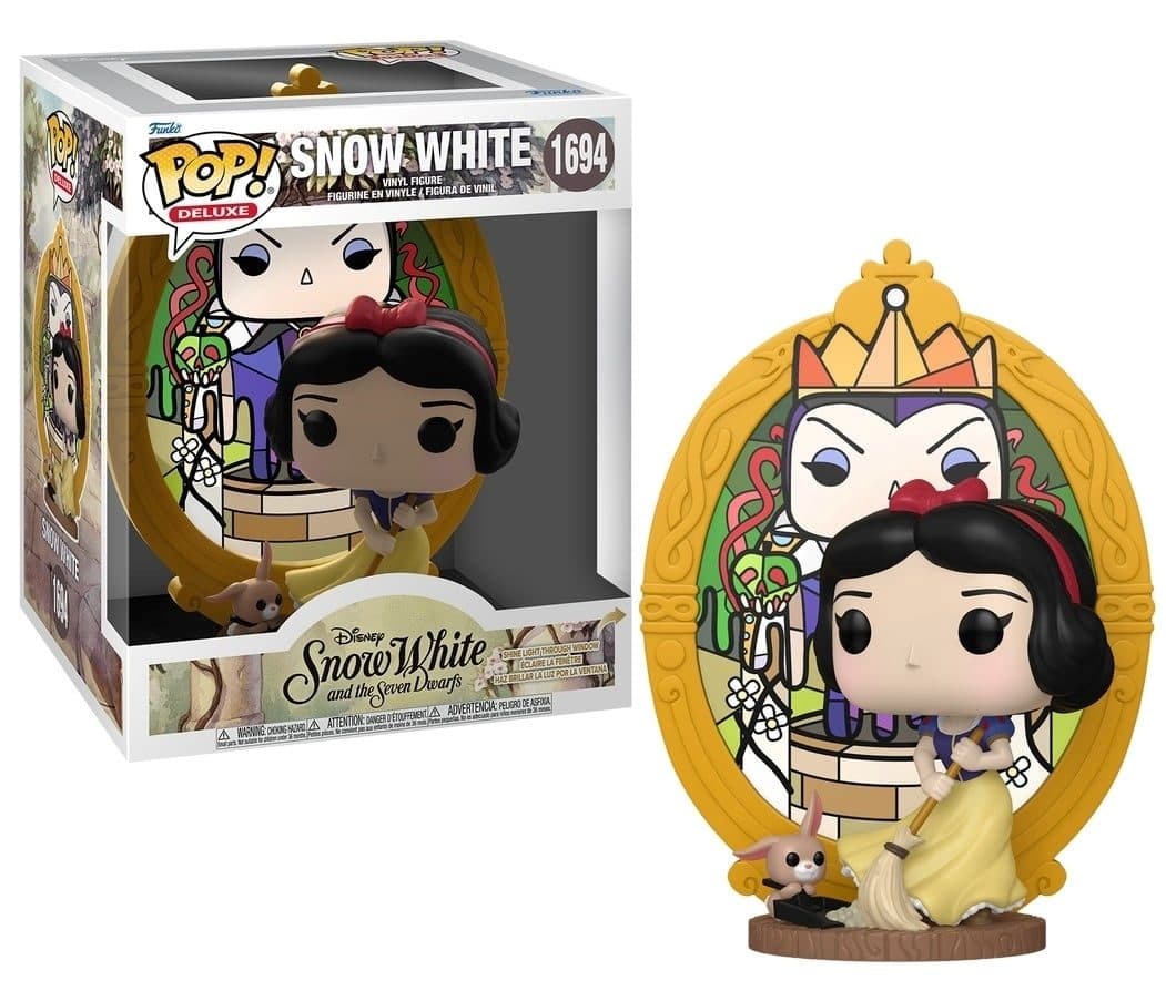 FUNKO POP Deluxe Disney: Biancaneve E I 7 Nani - 1694 Biancaneve (Stained Glass) - 889698816793
