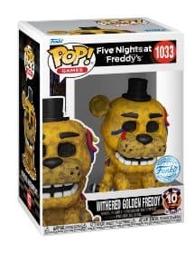 FUNKO POP Games: Five Nights At Freddy's - Withered Golden Freddy 9 cm - 889698830911
