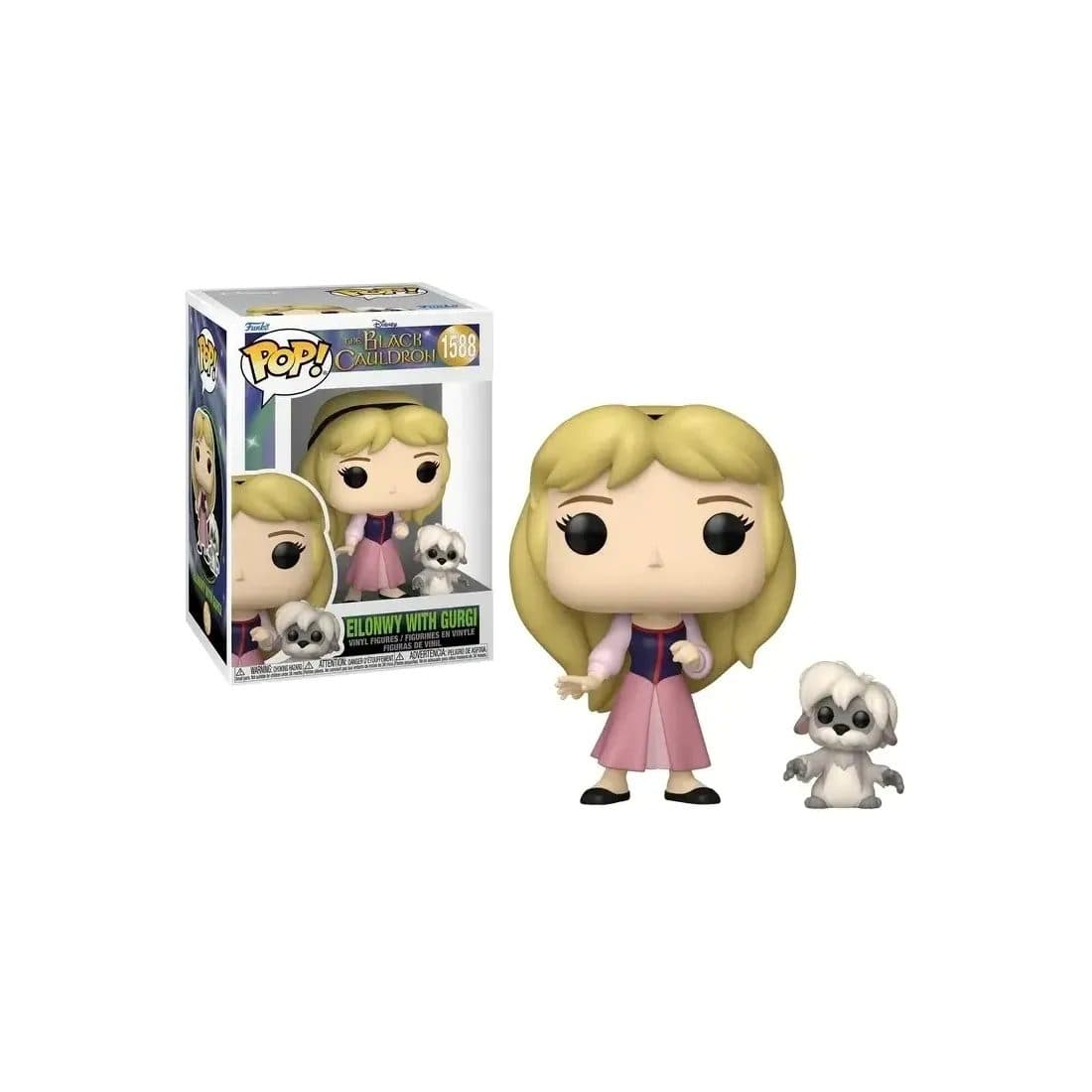 FUNKO POP&Buddy: Taron e la pentola magica- Eilonwy w/Gurgi 9 cm - 889698835985