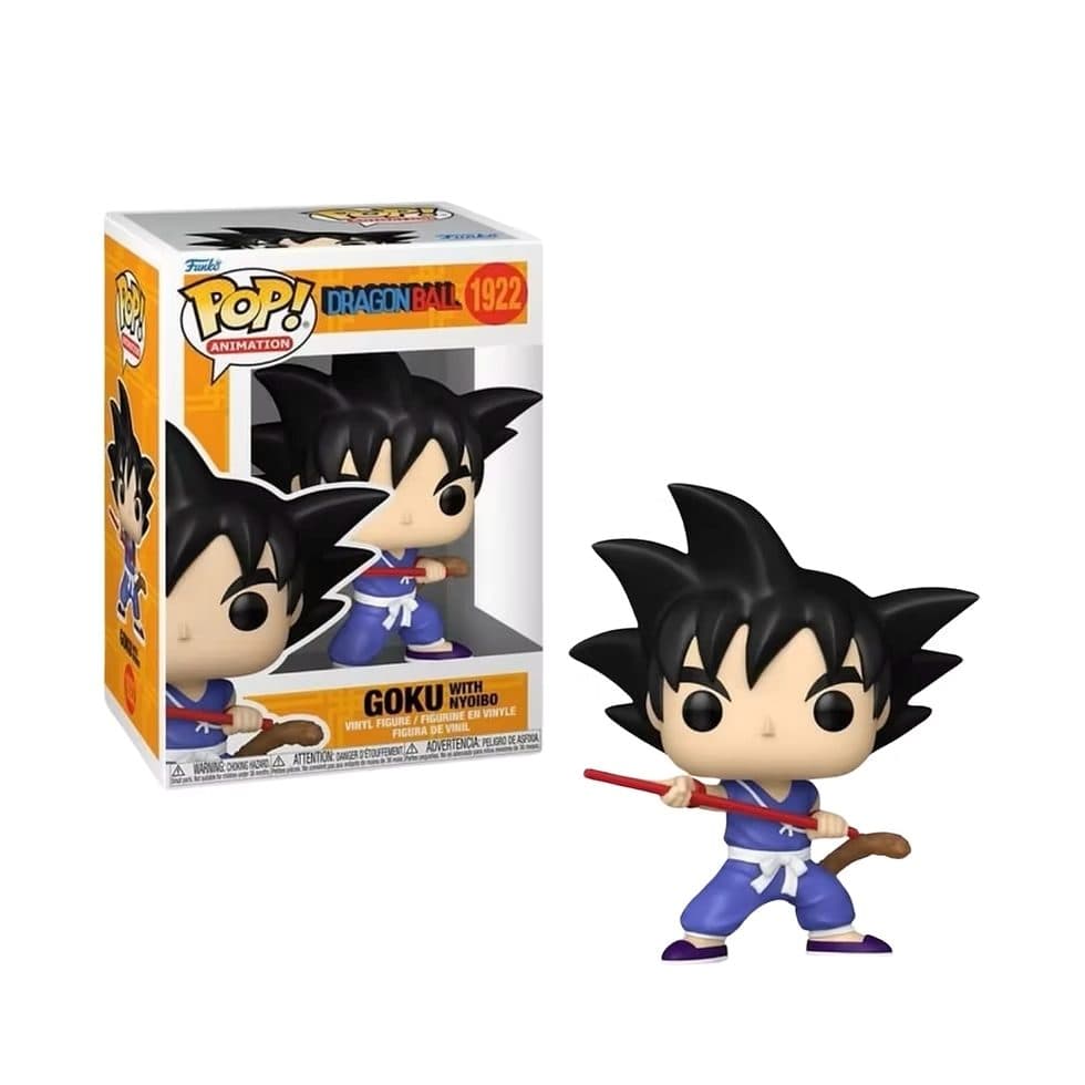 FUNKO POP Animation: Dragon Ball- Goku (Nyoibou) 9 cm - 889698837125