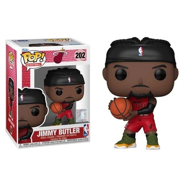 FUNKO POP NBA: Heat- Jimmy Butler(24-25 City Edition) 9 cm (DAMAGED BOX) - 889698838450D