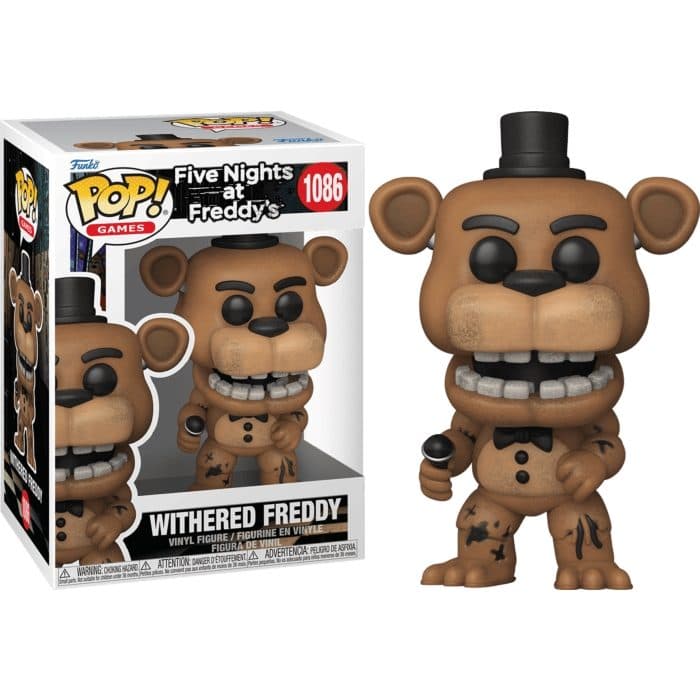 FUNKO Pop! Games: Five Nights at Freddy's - Withered Freddy 1086 9 cm - 889698838672
