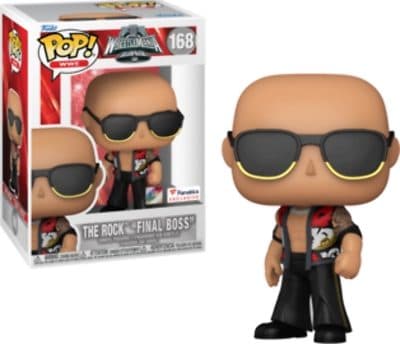 FUNKO POP WWE: The Rock- Final Boss (WrestleMania 40) 9 cm - 889698859929