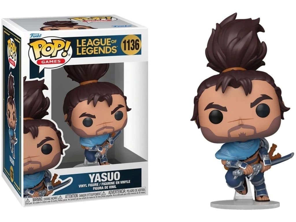 FUNKO POP Games: League of Legends- Yasuo 9 cm - 889698861120