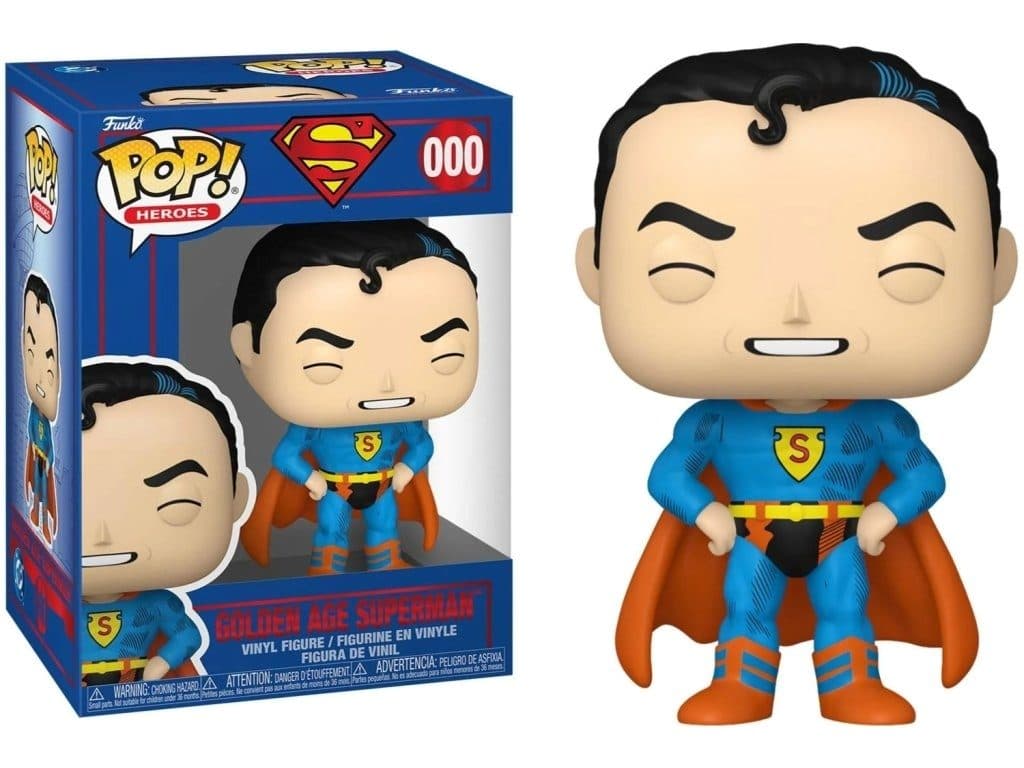 FUNKO POP DC: Superman - 000 Golden Age Superman 9cm - 889698862288
