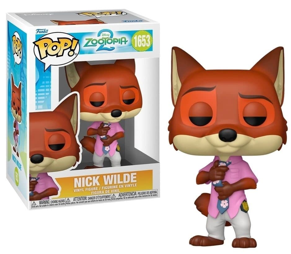 FUNKO POP Disney: Zootropolis 2 - 1653 Nick Wilde 9cm - 889698866354