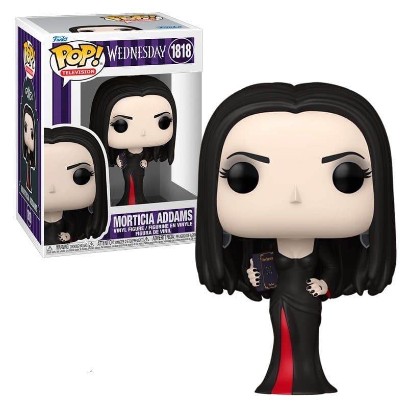 FUNKO POP TV: Wednesday S2- Morticia Addams 9 cm - 889698866804